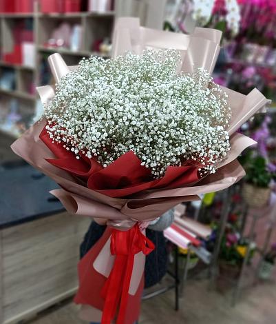 Букет цветов из: Гипсофила в Барда