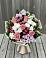 Букет цветов из: Альстромерии, Гвоздики, Розы и Хризантемы в Барда