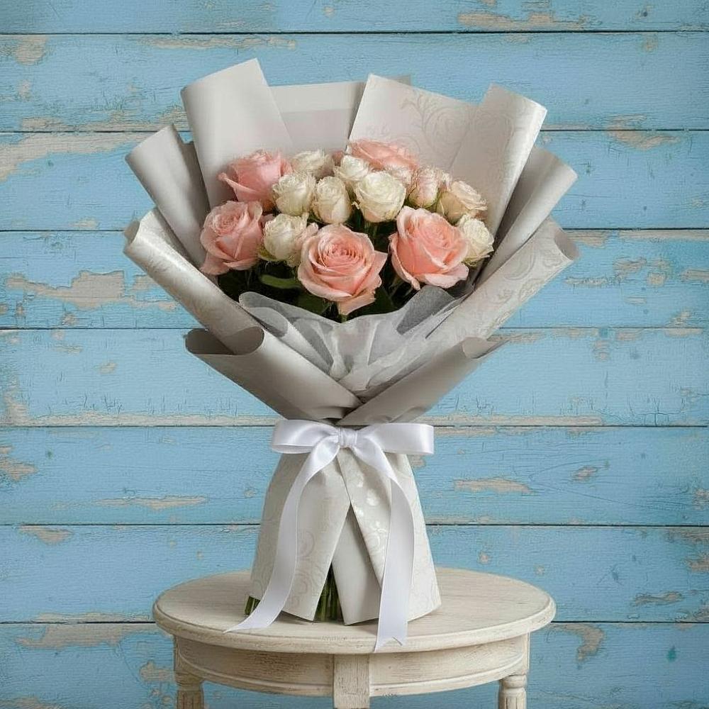 Букет цветов из: Розы в Барда