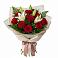 Букет цветов из: Лилии и Розы в Барда