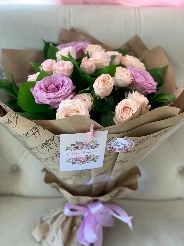 Букет цветов из: Розы в Барда