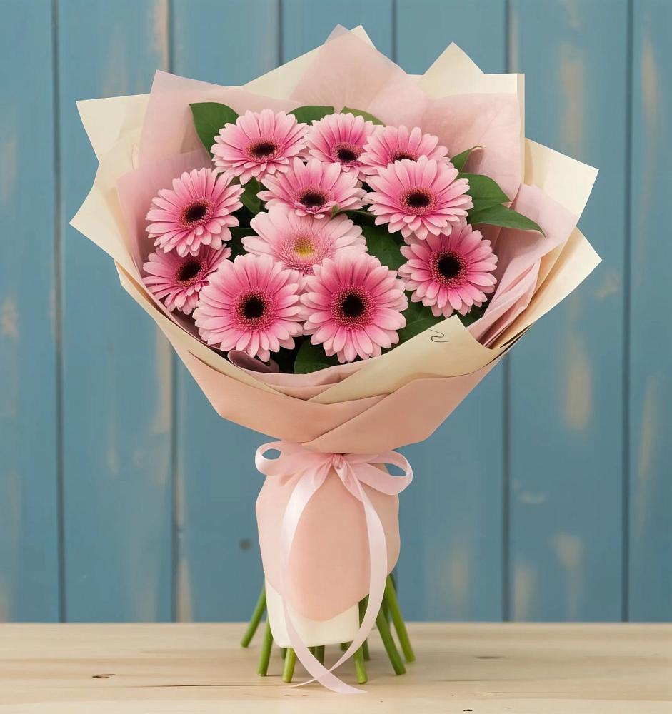 Букет цветов из: Герберы в Барда