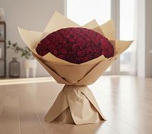 Букет 101 Красная роза #REPLACE_PRED# Барда