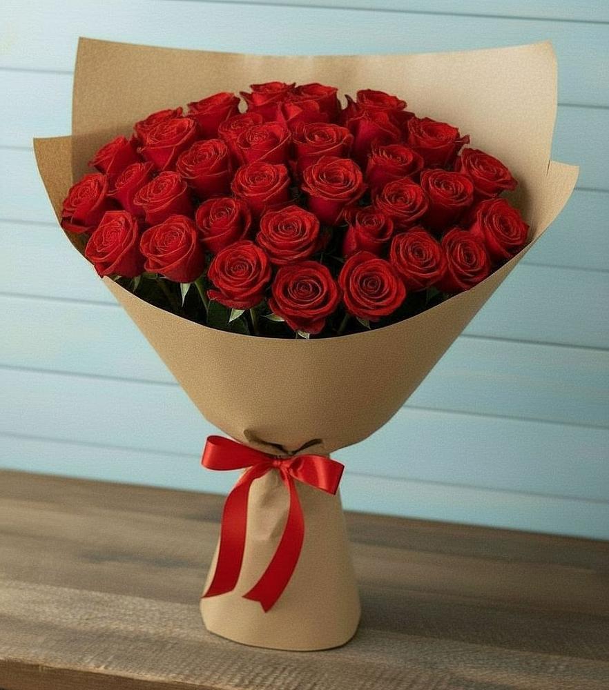 Букет Красные розы Милано в Барда