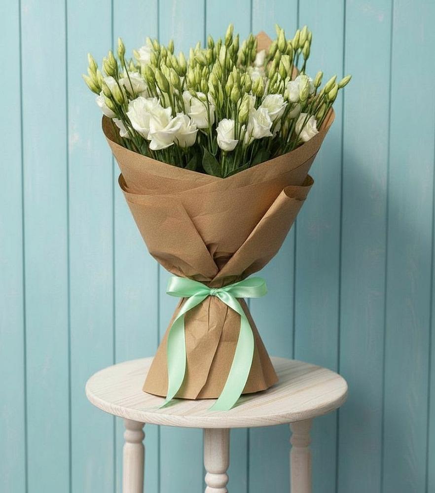 Букет цветов из: Лизиантусы в Барда