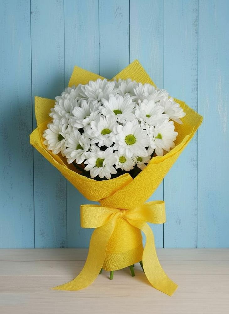 Букет цветов из: Хризантемы в Барда