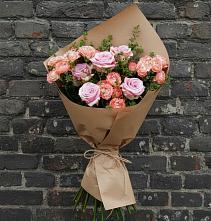 Букет цветов из:  Розы в Барда