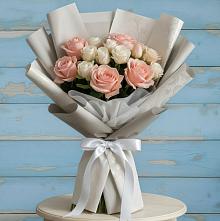 Букет цветов из:  Розы #REPLACE_PRED# Барда