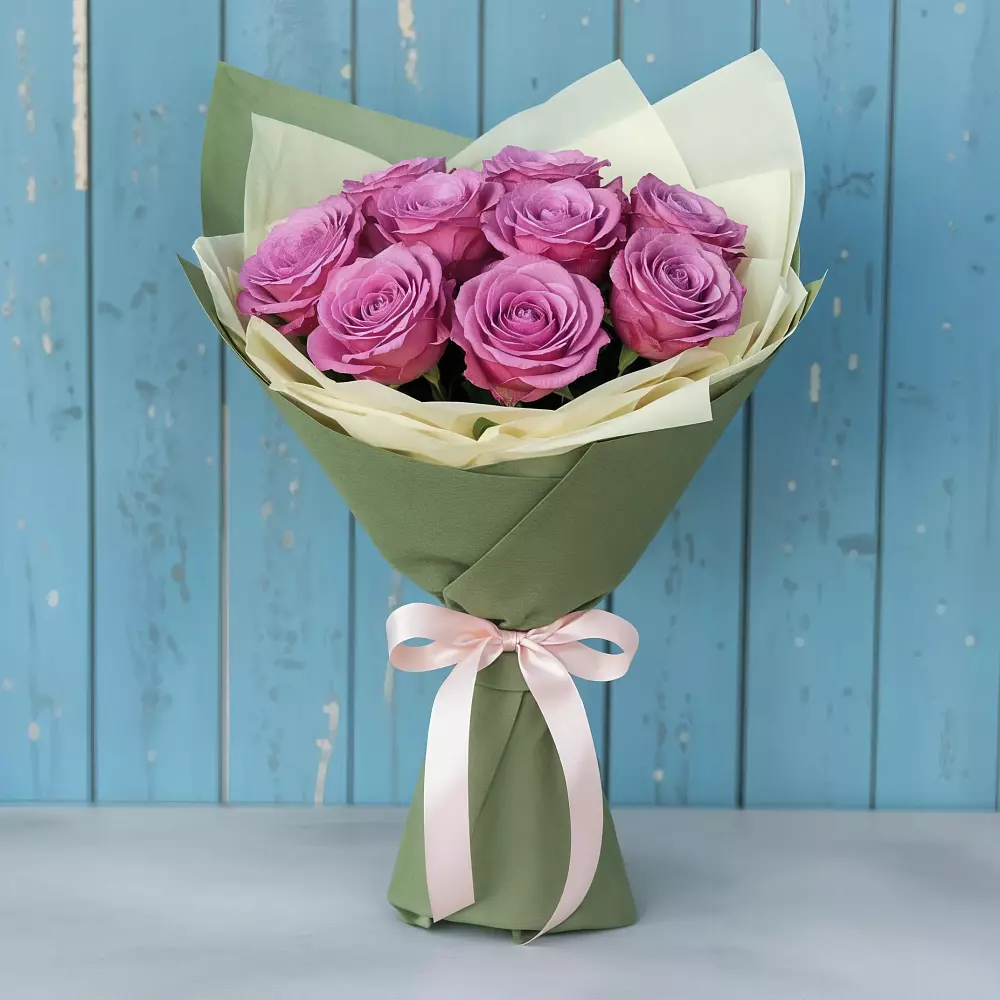 Букет Розы Фёрст Леди в Барда