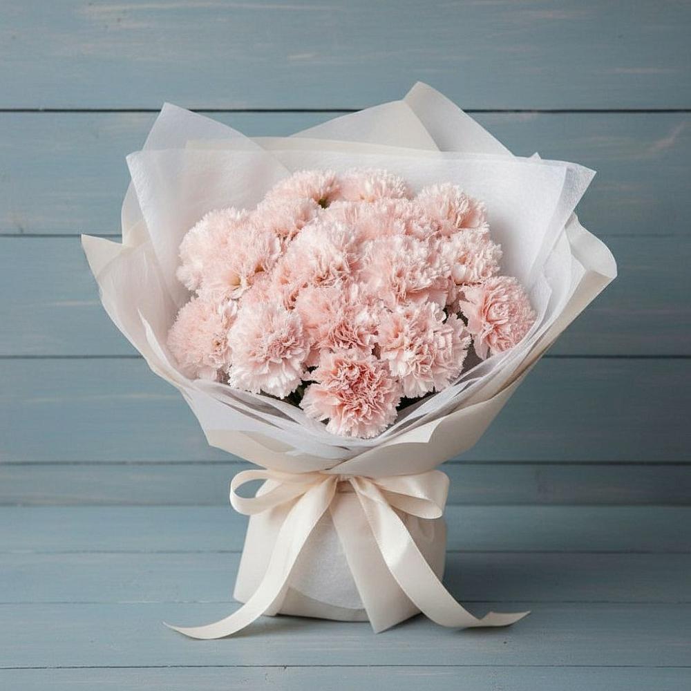 Букет цветов из: Гвоздики в Барда