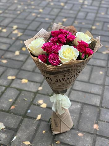 Букет цветов из: Розы в Барда
