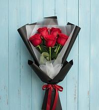 Букет цветов из:  Розы в Барда
