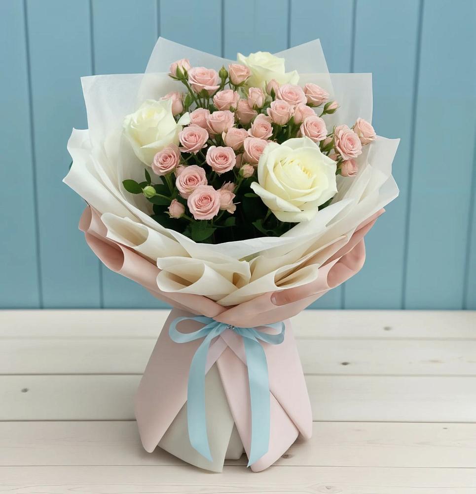 Букет цветов из: Розы в Барда