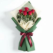 Букет цветов из:  Розы в Барда