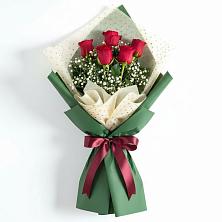 Букет цветов из:  Розы в Барда